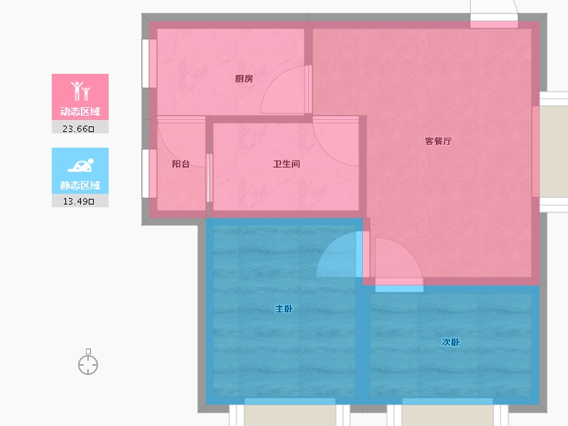 广东省-深圳市-瑞昌大厦-32.21-户型库-动静分区