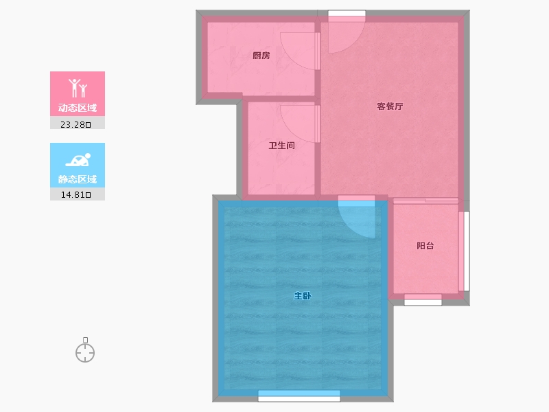 广东省-深圳市-裕康时尚名居-33.57-户型库-动静分区