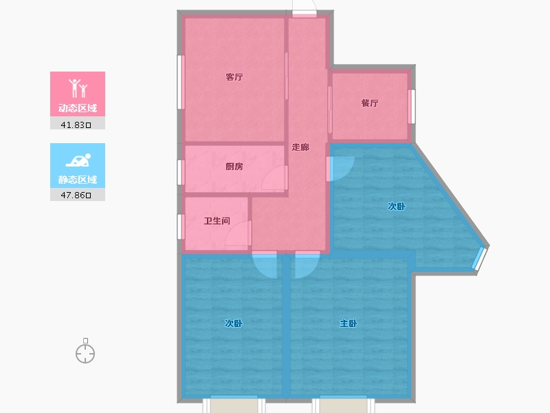 广东省-深圳市-长安花园-79.93-户型库-动静分区