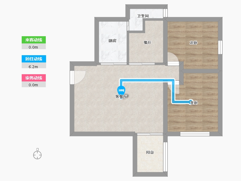 广东省-深圳市-东怡大厦-51.06-户型库-动静线