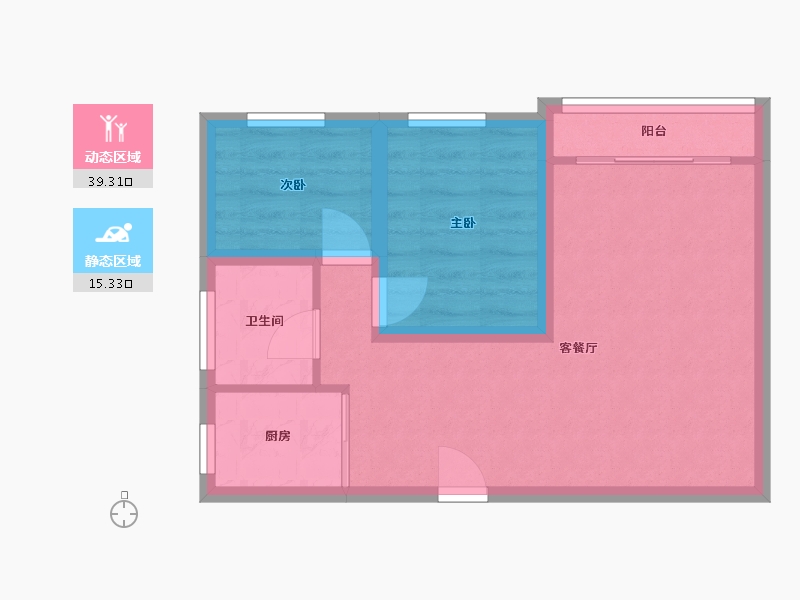 广东省-深圳市-众孚大厦-48.31-户型库-动静分区