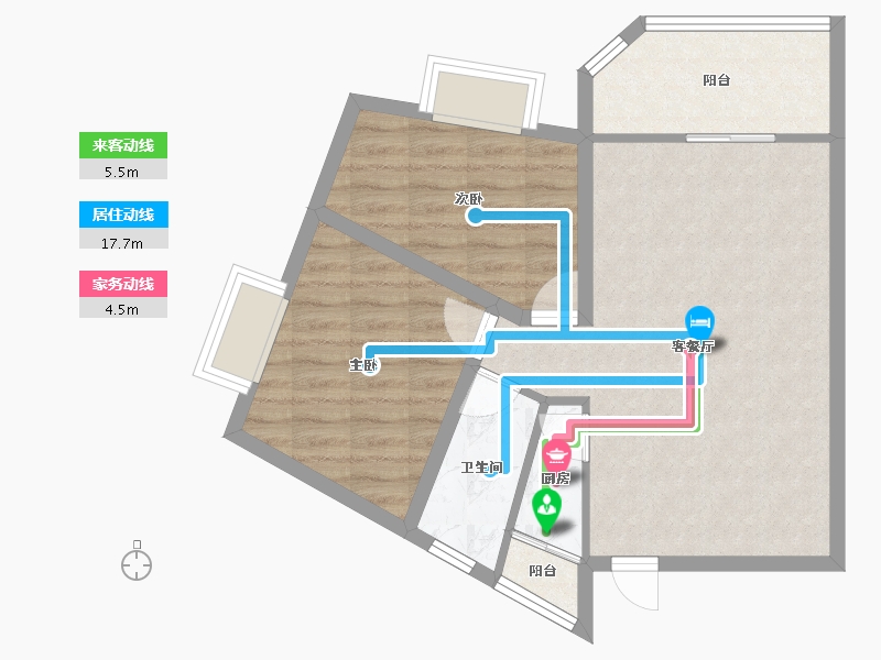 广东省-深圳市-瑞和园-65.67-户型库-动静线