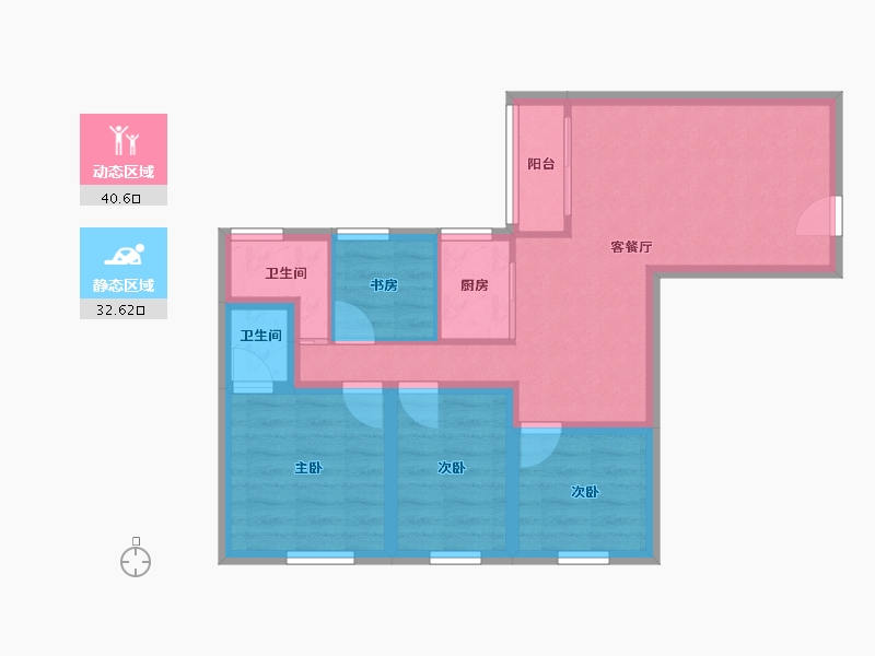 广东省-深圳市-众孚大厦-64.03-户型库-动静分区