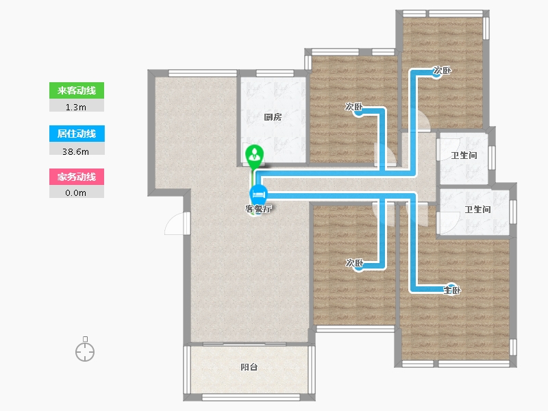 江西省-上饶市-和锦园-92.80-户型库-动静线