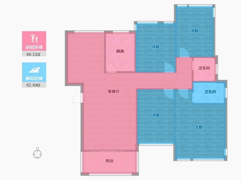 江西省-上饶市-和锦园-92.80-户型库-动静分区