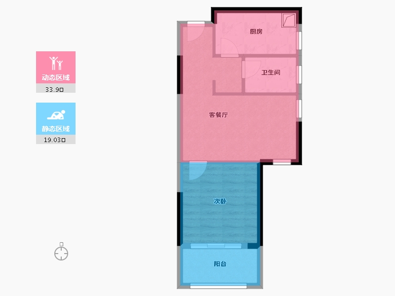 上海-上海市-美嘉雅苑-47.00-户型库-动静分区