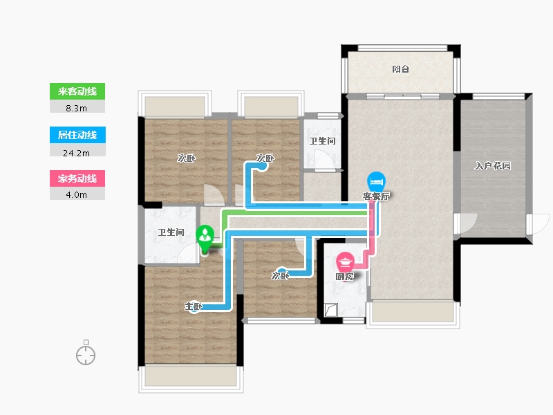 广西壮族自治区-来宾市-东方城-110.40-户型库-动静线