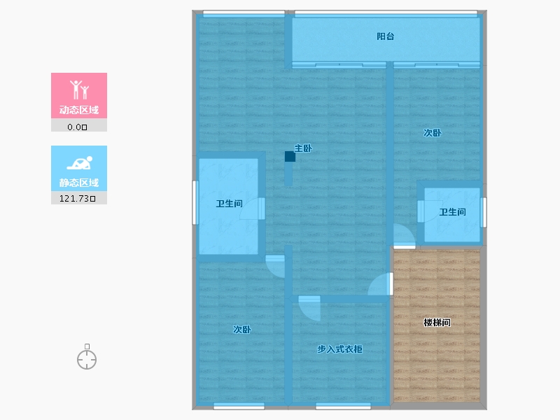 浙江省-嘉兴市-联丰小区-125.00-户型库-动静分区