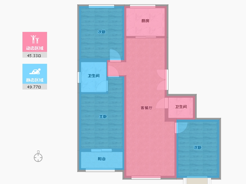 山西省-晋中市-双林书院-99.00-户型库-动静分区