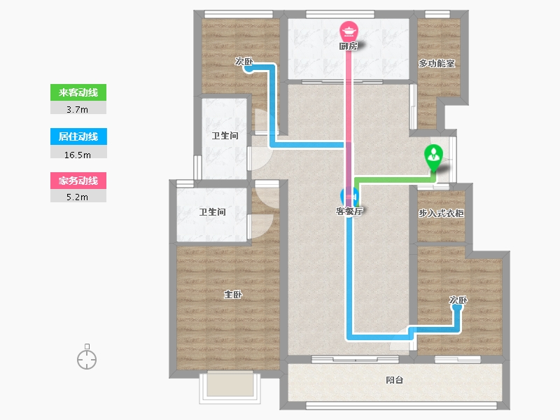 河北省-邢台市-荣锦湾-113.29-户型库-动静线