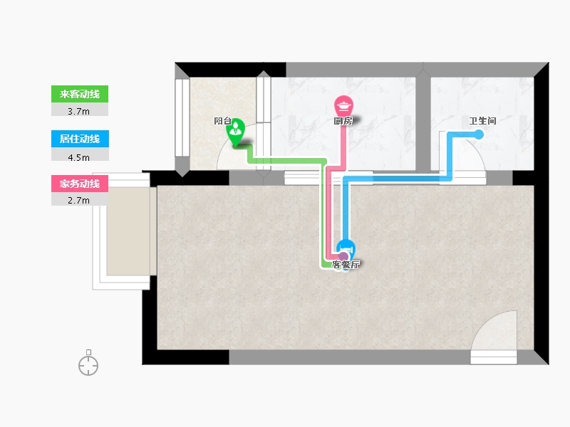 贵州省-遵义市-隆成城市之星-30.00-户型库-动静线