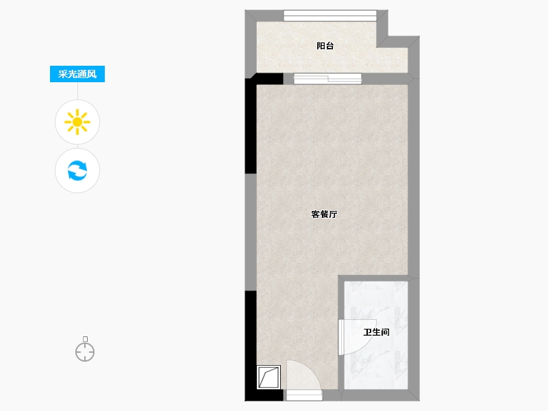 四川省-攀枝花市-溪山春晓-30.40-户型库-采光通风