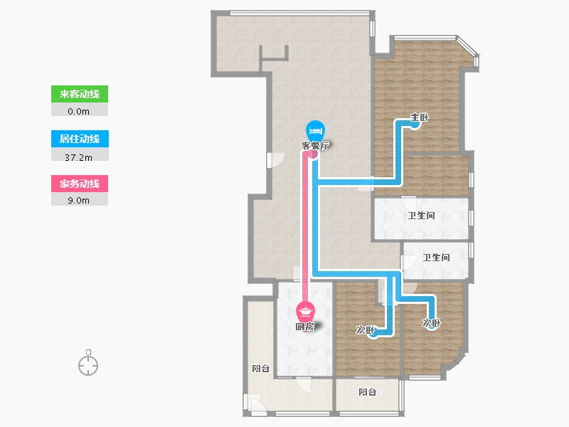 福建省-福州市-融侨外滩-186.40-户型库-动静线