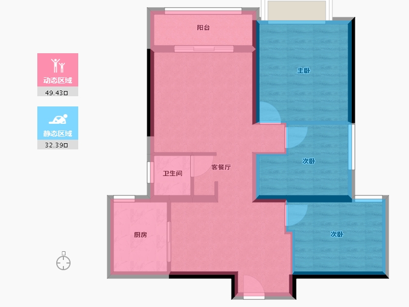 山东省-菏泽市-御龙湾-120.00-户型库-动静分区