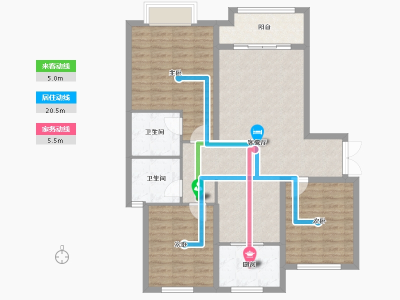 河北省-邢台市-御玺台-96.00-户型库-动静线