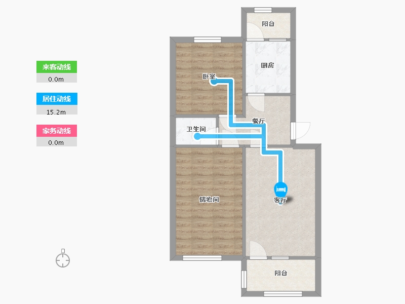 四川省-成都市-成勘院-53.25-户型库-动静线