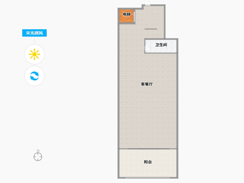 北京-北京市-中海拾光里-310.00-户型库-采光通风