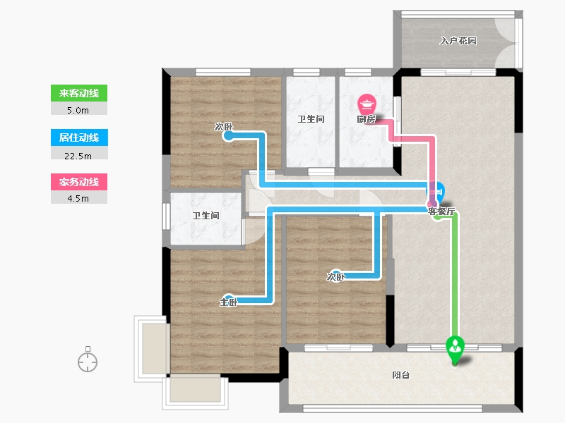 河南省-平顶山市-汝州九里书香-102.23-户型库-动静线