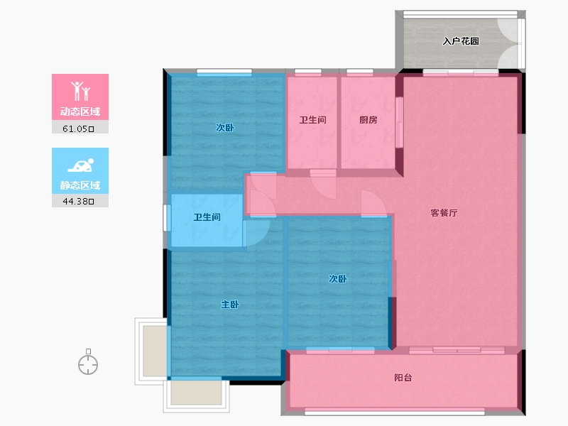 河南省-平顶山市-汝州九里书香-102.23-户型库-动静分区