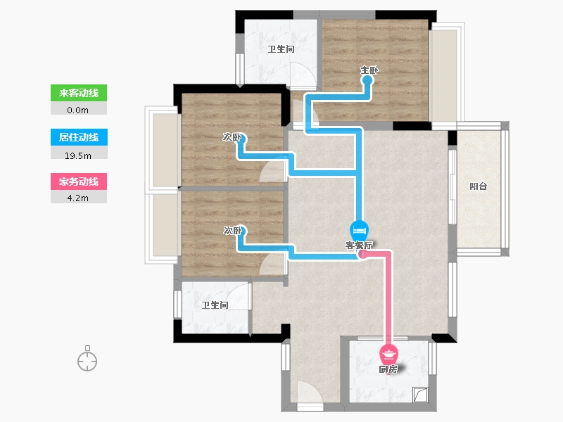 广东省-东莞市-安联尚璟-68.00-户型库-动静线