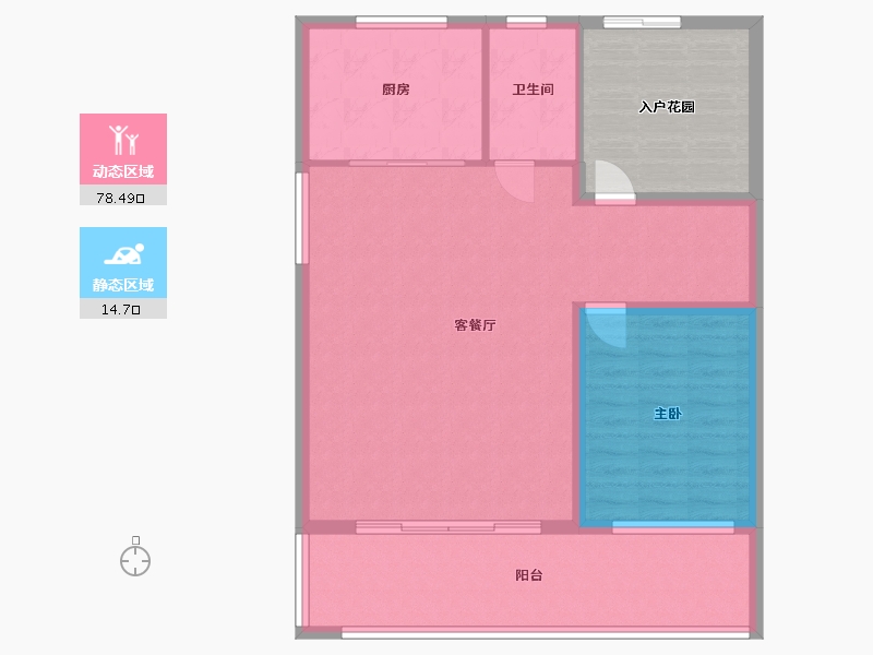 湖南省-郴州市-碧桂园翘楚棠-220.00-户型库-动静分区