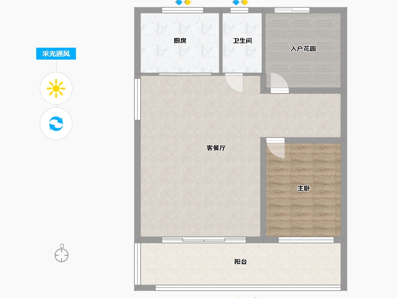 湖南省-郴州市-碧桂园翘楚棠-220.00-户型库-采光通风