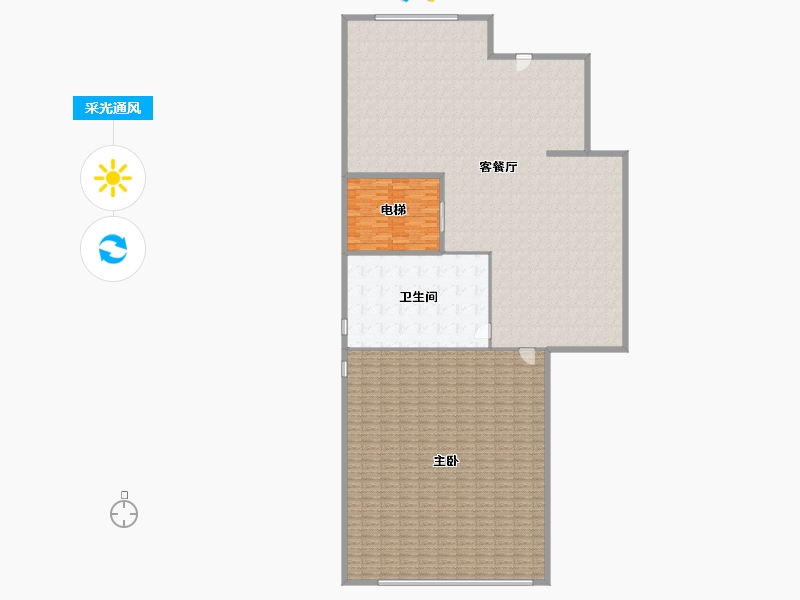 北京-北京市-中海拾光里-310.00-户型库-采光通风