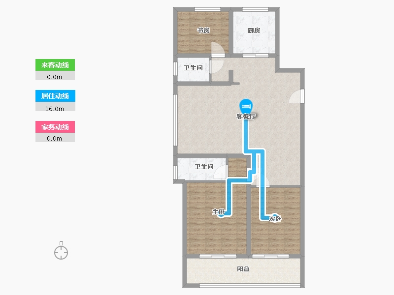 山东省-济宁市-济宁国投四季朗悦-107.20-户型库-动静线