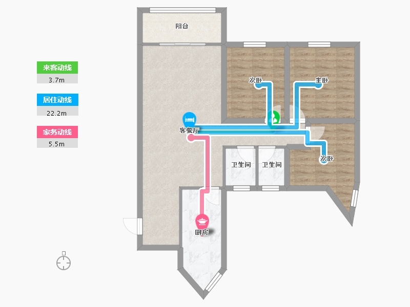 广东省-深圳市-瑞和园-78.52-户型库-动静线