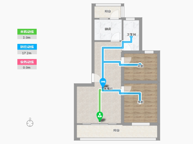 广东省-深圳市-中康生活区-58.50-户型库-动静线