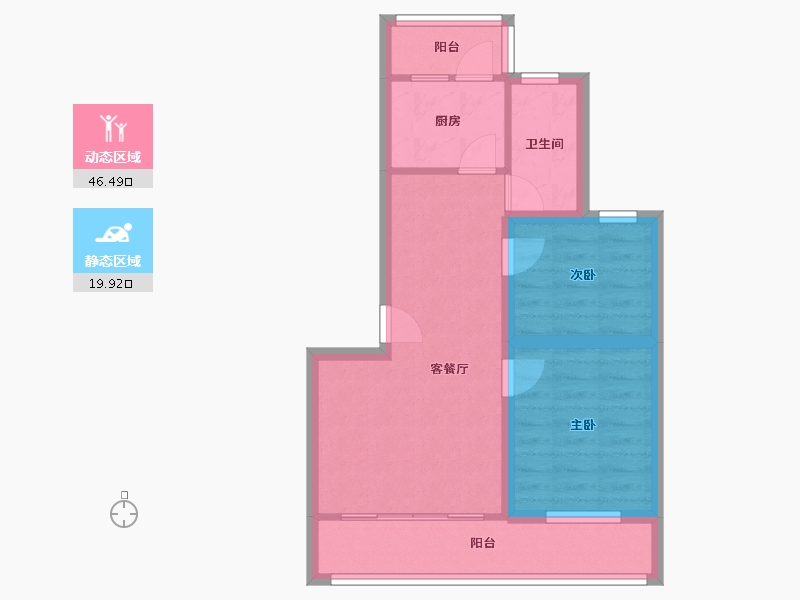 广东省-深圳市-中康生活区-58.50-户型库-动静分区