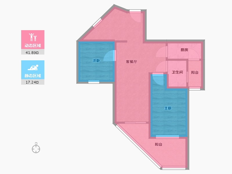 广东省-深圳市-景源华庭-51.04-户型库-动静分区