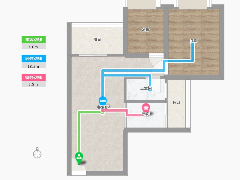 广东省-深圳市-阳光城市-45.31-户型库-动静线