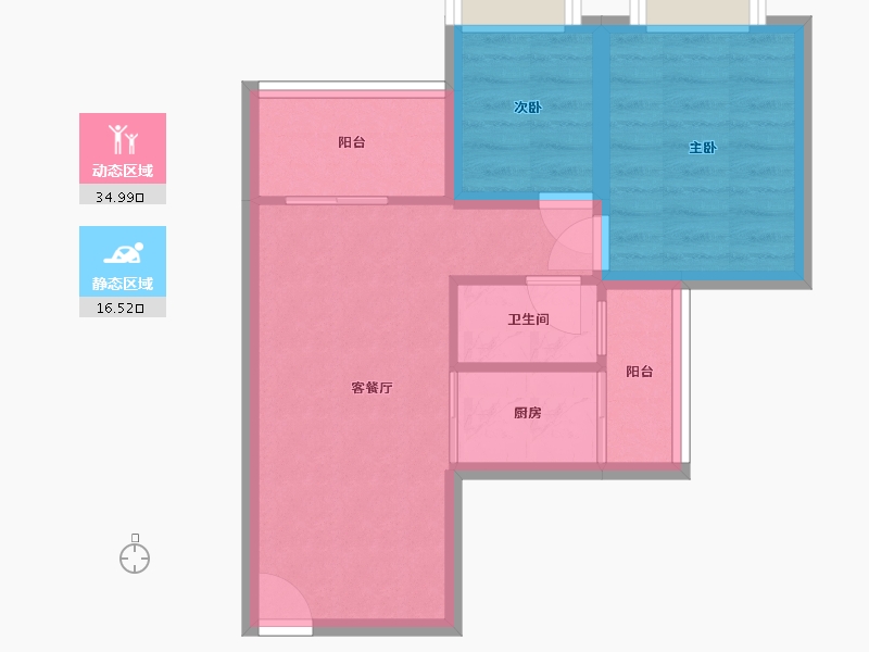 广东省-深圳市-阳光城市-45.31-户型库-动静分区