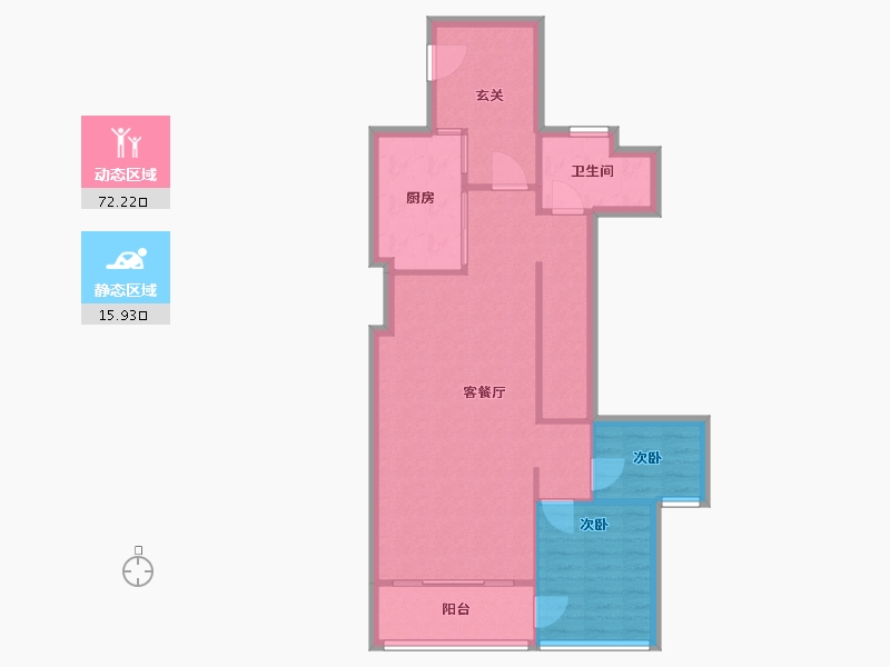 广东省-广州市-越秀臻悦府-80.80-户型库-动静分区