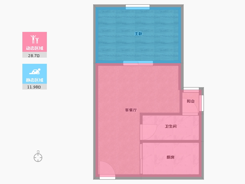 广东省-深圳市-彩福大厦-36.23-户型库-动静分区