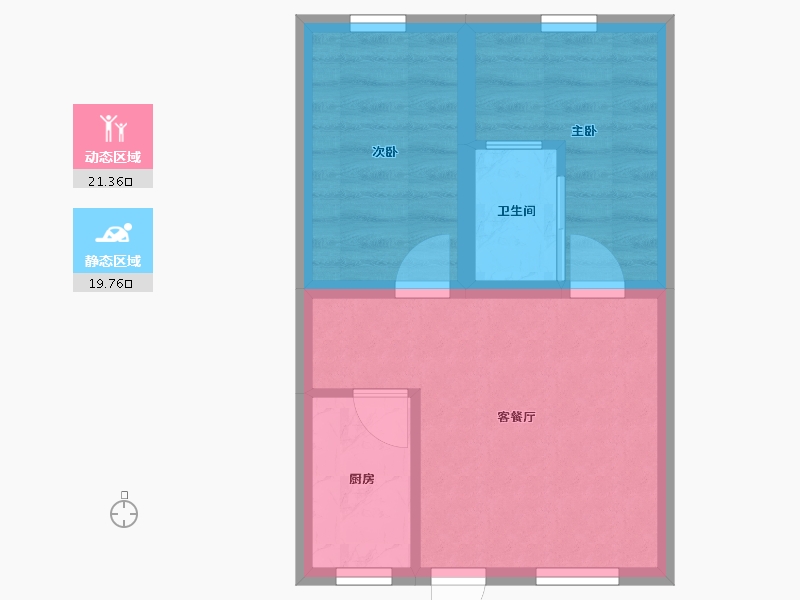 广东省-深圳市-深港1号-35.98-户型库-动静分区