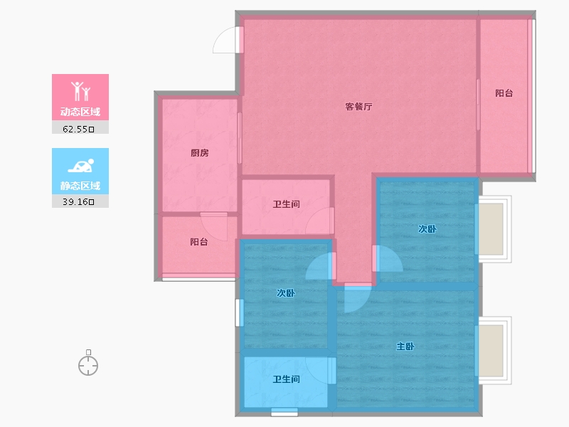 广东省-深圳市-融域名城-91.01-户型库-动静分区