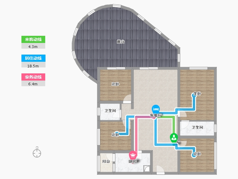 四川省-宜宾市-中央公园-81.00-户型库-动静线