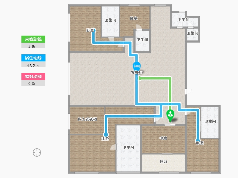 广东省-深圳市-深业上城-376.00-户型库-动静线