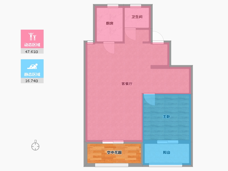 浙江省-绍兴市-会稽云庐-128.00-户型库-动静分区