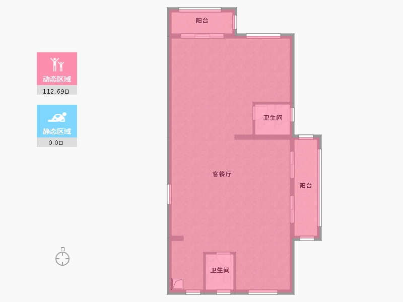 福建省-福州市-大东海晋棠府-108.00-户型库-动静分区