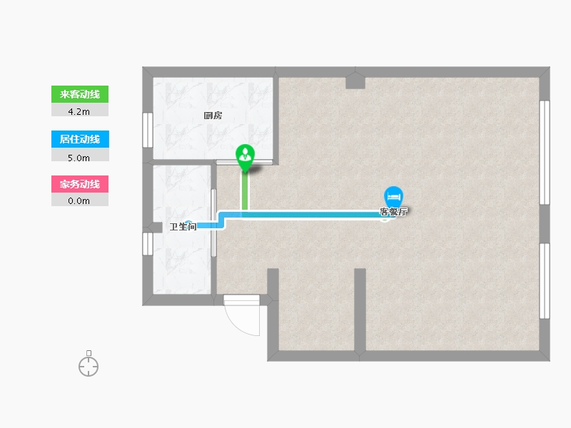 辽宁省-铁岭市-常青郡小区-135.00-户型库-动静线