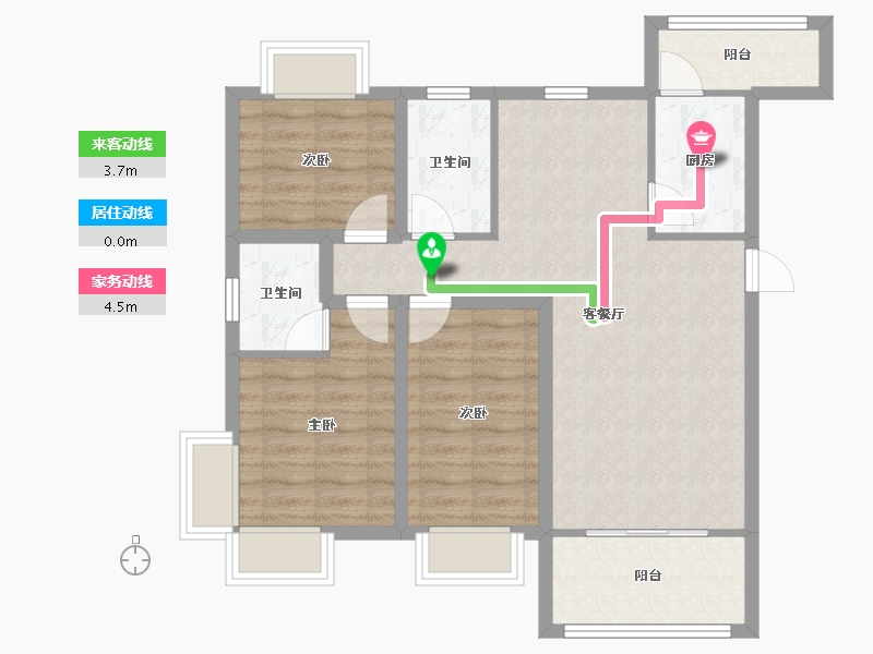 广东省-深圳市-颐林雅院-78.13-户型库-动静线