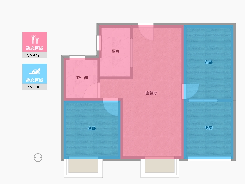 广东省-深圳市-光明1号-50.30-户型库-动静分区