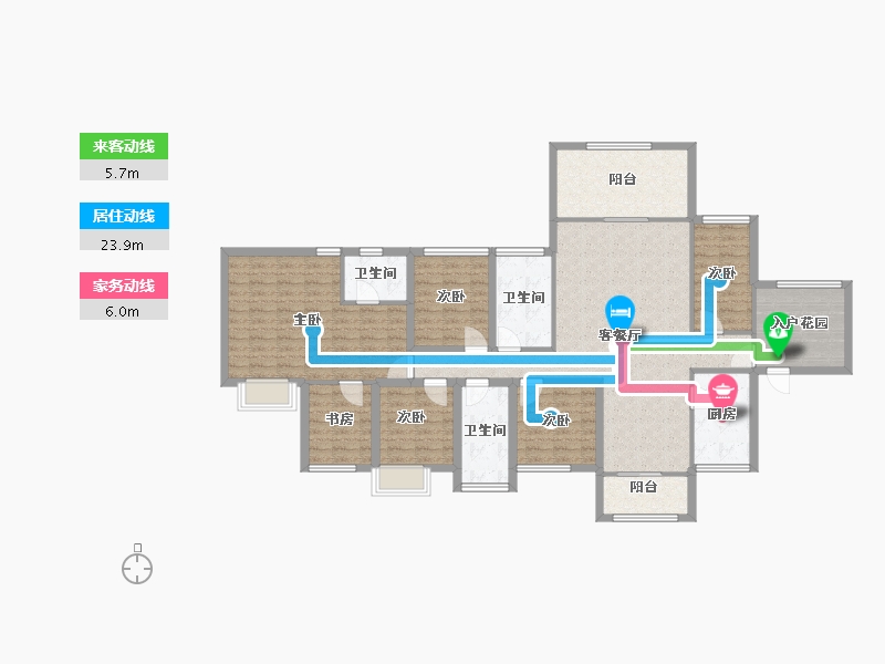 广东省-深圳市-深房传麒山-143.28-户型库-动静线