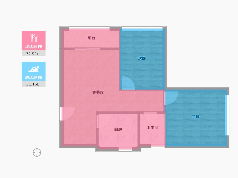 广东省-深圳市-新和润家园-48.19-户型库-动静分区