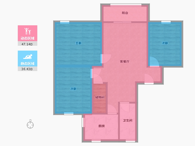 广东省-深圳市-中康生活区-74.10-户型库-动静分区