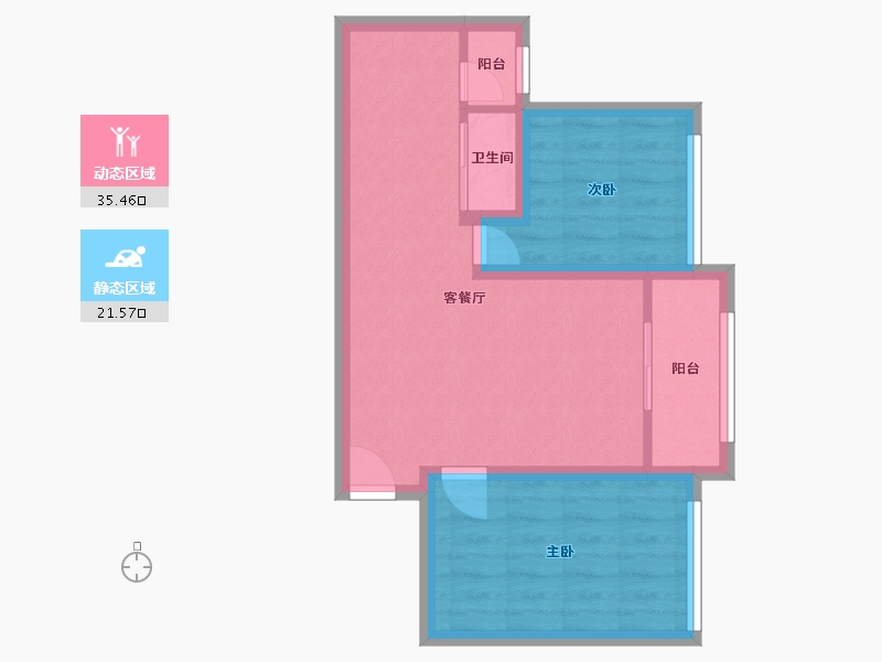 广东省-深圳市-新地中央-50.32-户型库-动静分区