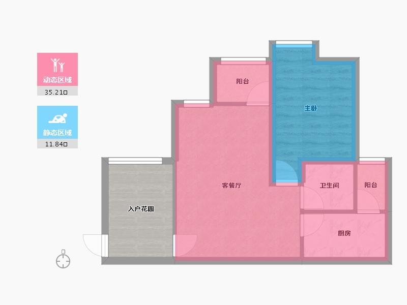 广东省-深圳市-深房传麒山-49.04-户型库-动静分区